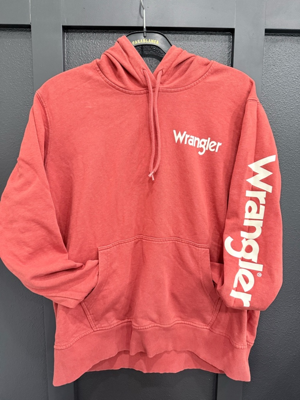 Wrangler Women’s Burnt Orange Logo Hoodie